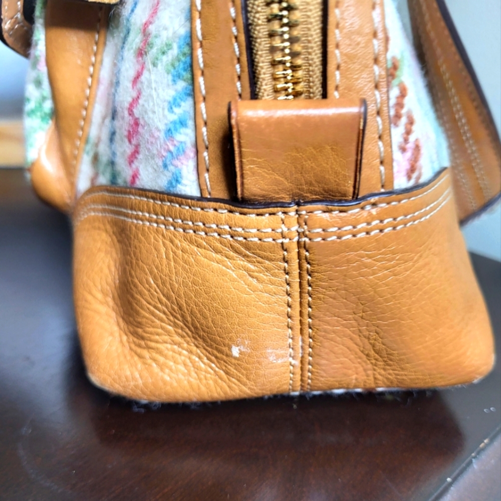 Coach Tattersall Tweed Shoulder Bag - Picture 3 of 9